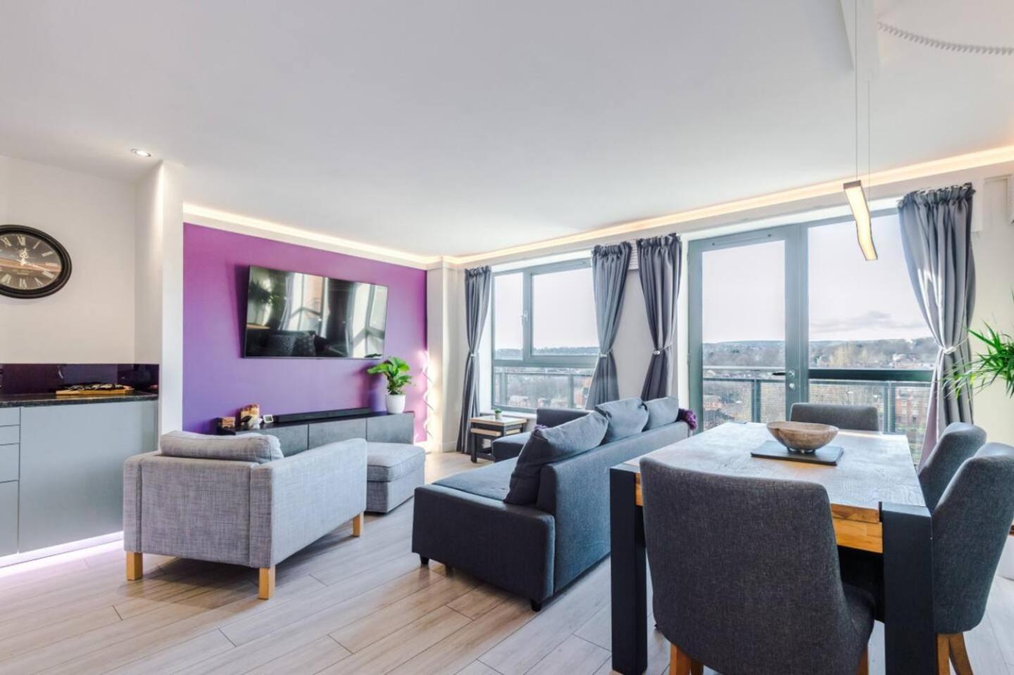 Appartamento High-spec Penthouse Free Parking Space Sheffield